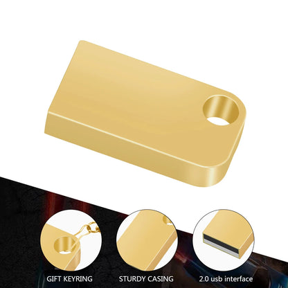 4 Color Mini Tiny 32GB Pendrive Metal USB Flash Drive USB 2.0 Memory Stick 4GB 8GB 16GB 64GB USB Stick U Disk Pen Drive Portable Storage Solution