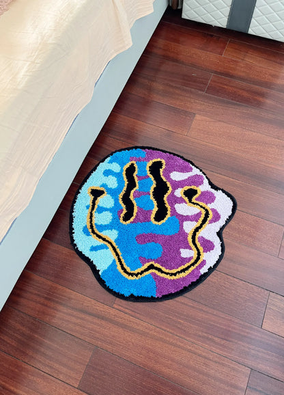 Magical Nordic Tufting Rug Bedroom Mat Geometric Living Room Carpet Aesthetic Home Decor Non-Slip Floor Tidy Foot Pad Bedside Doormat