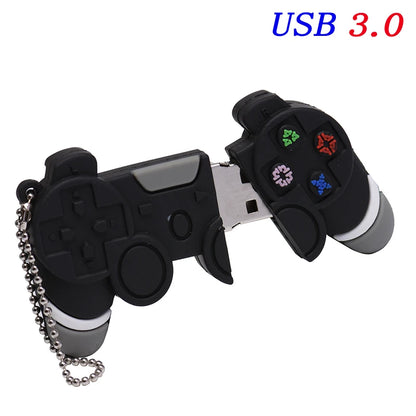 USB 3.0 Flash Drive Game Controller Design, 64GB High-Speed Memory Stick, Cartoon Pen Drive Storage Gadget, Perfect Gift for Boys, Available in 4GB to 32GB Sizes
