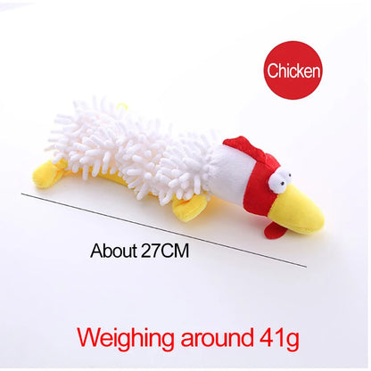 Interactive Squeaky Plush Dog Toy | Soft Fleece for Puppies & Small Dogs | Safe, Durable, Stimulating Play | Ideal for Exercise & Indoor Fun | Perfect Gift for Pet Owners