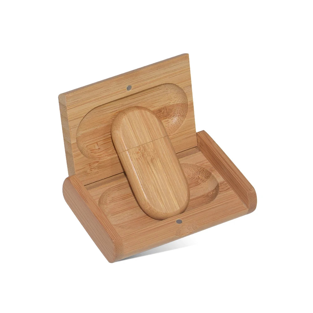 custom wooden usb flash drive with gift box, 64gb/32gb/16gb/8gb memory stick for photography, weddings, business, usb 2.0 pen drive, creative storage solution