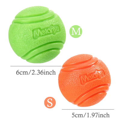 Durable Rubber Pet Dog Ball Toy, Interactive Bouncy Chew Ball for Small & Large Dogs, Outdoor Fetch & Training, Safe & Long-lasting Play, Easy-to-Clean, Gift-Ready