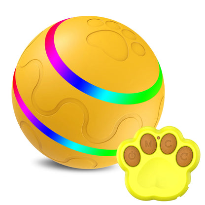 Interactive Pet Toy Ball, Remote-Controlled with Motion Activation, Durable Exercise Ball for Dogs of All Sizes, Indoor Outdoor Fun for Active and Engaging Dog Playtime