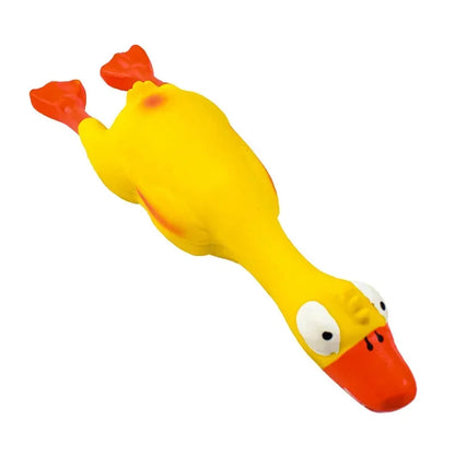 Latex Animal-Shaped Squeaky Dog Toy - Durable, Bite-Resistant, Fun Pet Play for Small to Large Dogs, Ideal for Chewing and Engaging Playtime Activities