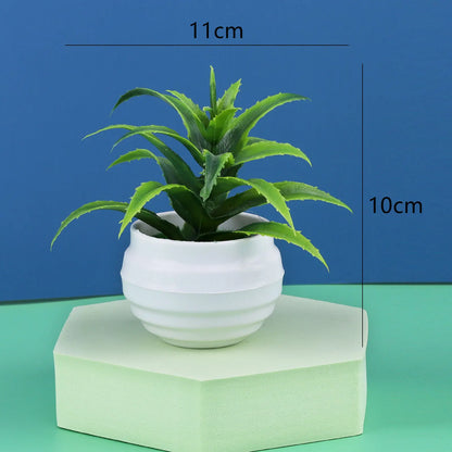 Artificial Bonsai Plant for Desktop, Office, or Window Sill | Plastic Decorative Potted Plant | Ideal for Home Decor, Outdoor Exhibitions | Natural-Looking Indoor Ornament