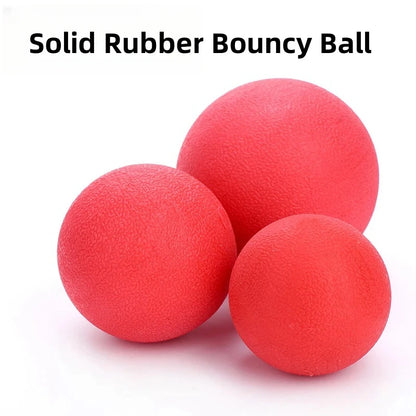 Durable Rubber Dog Balls for Chewers, Bite-Resistant Toy for Training, Bouncy Fetch Play, Ideal for Pet Exercise, Indoor & Outdoor Use, Gift-Ready Packaging, Multi-Size Options