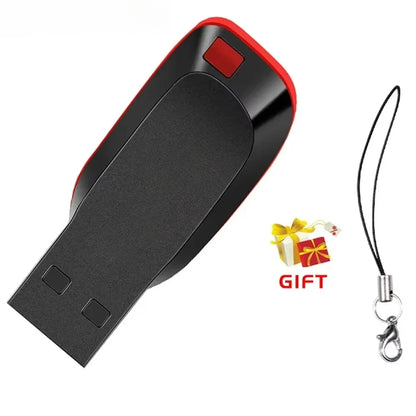 5PCS/LOT High Speed Genuine USB Flash Drive 128GB Black Pen Drive Free Keychain 64GB Memory Stick 32GB Business Gift 16GB Perfect for Storage and Transfer
