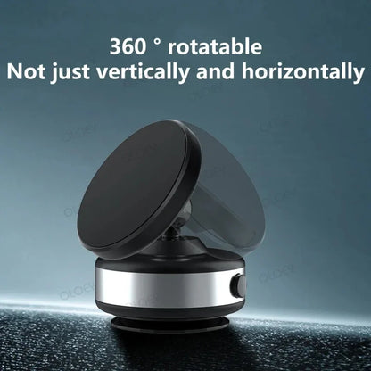 For iPhone Samsung Xiaomi magnetic car mount vacuum phone holder 360 ° rotatable