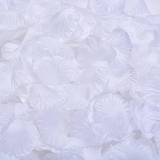 artificial silk rose petals 1000pcs for romantic occasions, wedding, anniversary, proposal, valentine's floral decor, non-woven indoor home decoration