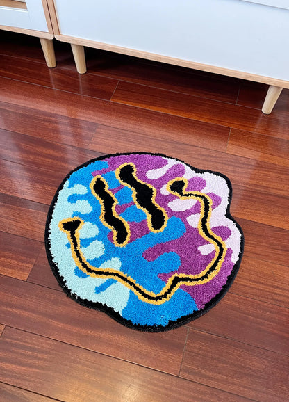 Magical Nordic Tufting Rug Bedroom Mat Geometric Living Room Carpet Aesthetic Home Decor Non-Slip Floor Tidy Foot Pad Bedside Doormat