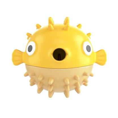 Interactive Dog Chew Toy Ball - Durable Sound-Emitting Rubber, Promotes Oral Health, Engages Dogs, Perfect for Fetch and Teething, Suitable for All Breeds, Relieves Dog Boredom