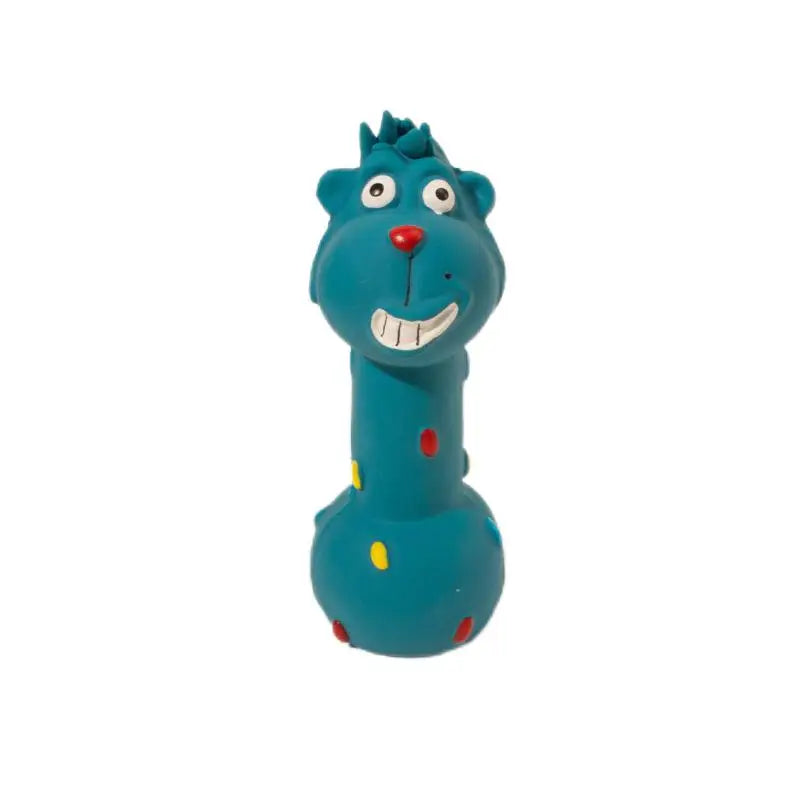 latex animal-shaped squeaky dog toy - durable, bite-resistant, fun pet play for small to large dogs, ideal for chewing and engaging playtime activities