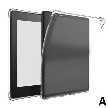 B0DL2RJ5R4 For Kindle Paper White 2024 12th Generation Transparent Protective Cover Four-corner Anti-fall Anti-scratch Dustproof Simple