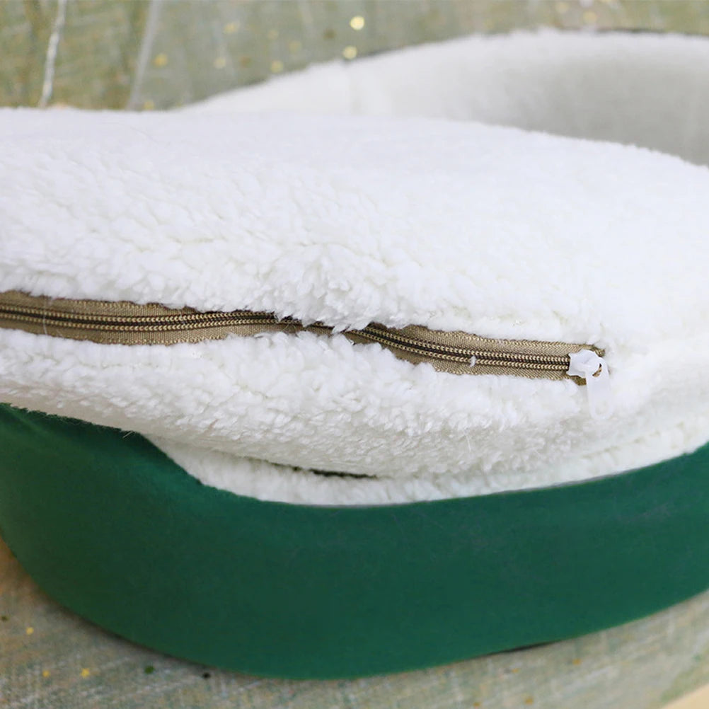 b08m9w9vl8 9.7 cat tent cave bed christmas tree cat house bed comfortable triangle cat bed pet tent house christmas tree cat house bed
