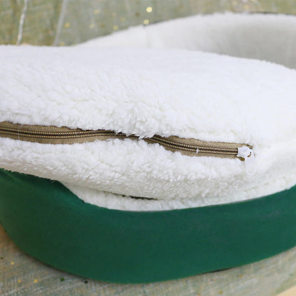 B08M9W9VL8 9.7 Cat Tent Cave Bed Christmas Tree Cat House Bed Comfortable Triangle Cat Bed Pet Tent House Christmas Tree Cat House Bed