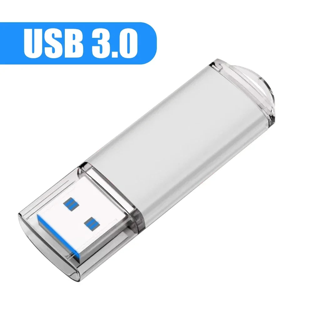 64gb usb 3.0 metal flash drive waterproof memory stick for pc, car, tv - high-speed data transfer, durable storage solution