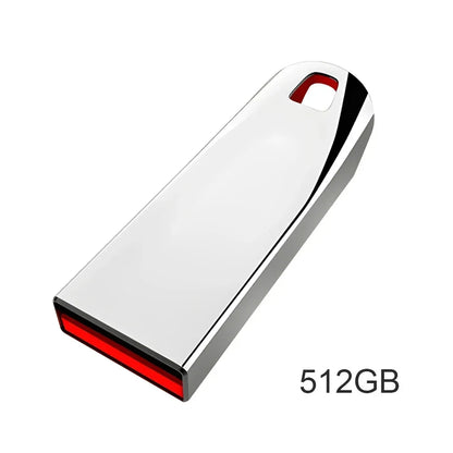 2TB USB 3.0 Metal Flash Drives High Speed Pendrive 1TB 512GB 256GB Portable Usb Drive Waterproof Memoria Usb Flash Disk