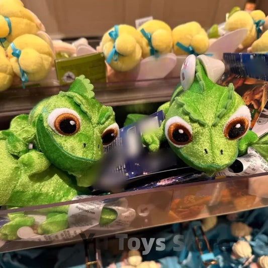 B0DHP8GLMG 2024 15cm Pascal Rapunzel Chameleon Plush Toys Soft Stuffed Animals Plushie Doll Pascal Rapunzel Shoulder Decor Girl Birthday G