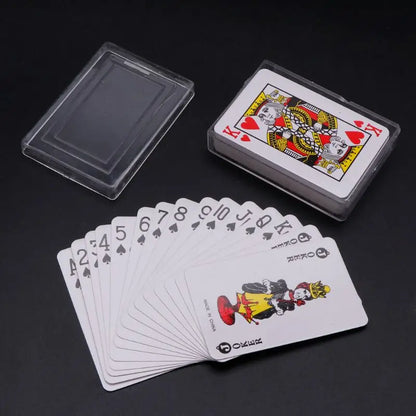 5.8x3.7cm 2.28x1.46in Mini Miniature Games Playing Cards Home Decor for Family Fun, Travel, Unique Gift, Durable Design, Perfect for All Ages