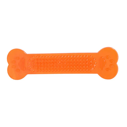 Dog Chew Bone TPR & PVC Non-Toxic Material for Dental Health, Cooling Relief, Ideal for Heavy Chewers, Teeth Cleaning, Gum Massage, Long-Lasting Pet Toy for All Sizes
