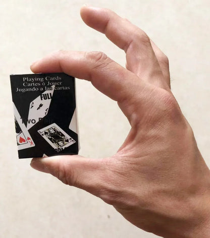1 Piece Mini Cute Poker Cards Playing Game Creative Gift Travel Accessory for Kids and Adults, Compact Card Game for Family Fun, Party Game, and Outdoor Activities
