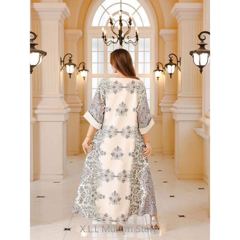 turkey party evening dresses eid ramadan abaya spring summer 2024 kaftan robe for women - elegant kaftan dress for festive celebrations and special occasions
