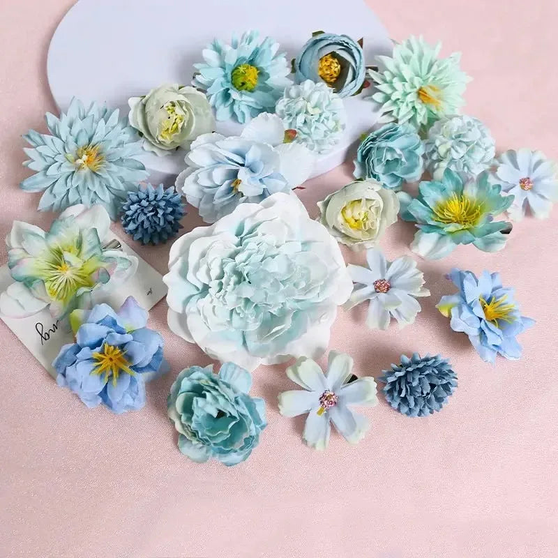 artificial silk rose flowers, 3/21 pcs, mixed colours, home and wedding decor, anniversary, baby shower, birthday, diy crafts, decorative bouquets, indoor use