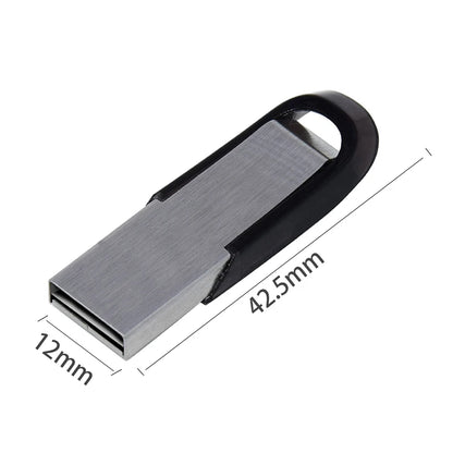USB Flash Drive Storage 8GB 16GB 32GB 64GB 128GB, High-Speed Metal Pen Drive, USB 2.0 Memory Stick, Portable U Disk for Data Transfer and Backup