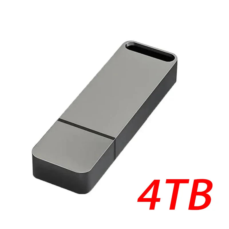 16tb usb3.2 flash drive, otg portable storage device, metal body, high speed transfer, waterproof memory stick, compatible with type-c and computers