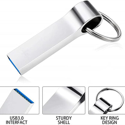 Flash Drive USB Stick 2TB 1T 512G High Speed Waterproof Metal Pendrive for Computer Laptop PC