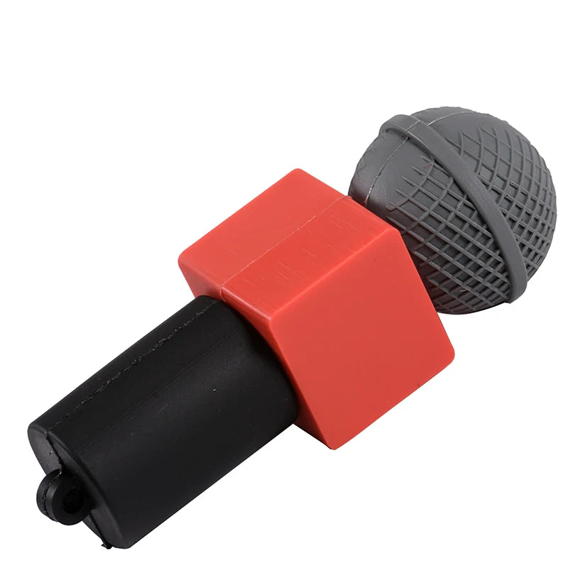 usb flash drive 64gb microphone design, novelty music speaker style memory stick, usb 2.0 data storage, creative fun gift for office, students, and music lovers