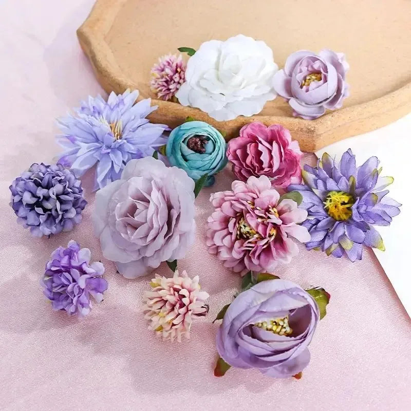 artificial silk rose flowers, 3/21 pcs, mixed colours, home and wedding decor, anniversary, baby shower, birthday, diy crafts, decorative bouquets, indoor use