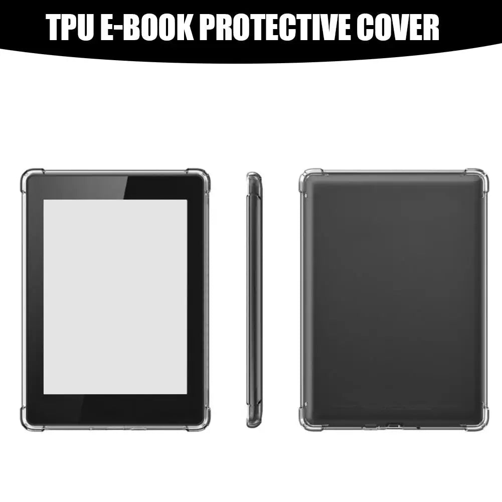 b0dl2rj5r4 for kindle paper white 2024 12th generation transparent protective cover four-corner anti-fall anti-scratch dustproof simple