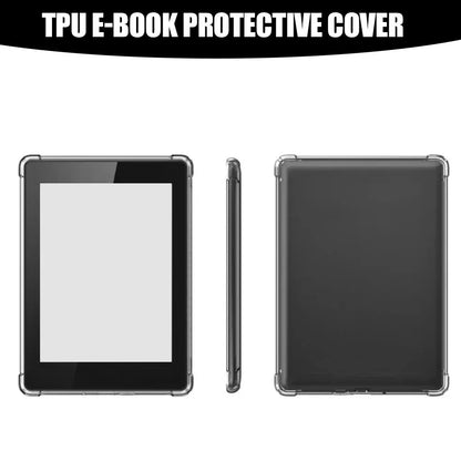 B0DL2RJ5R4 For Kindle Paper White 2024 12th Generation Transparent Protective Cover Four-corner Anti-fall Anti-scratch Dustproof Simple