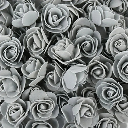 Artificial Foam Rose Flowers, 100/300Pcs 3cm, DIY Craft Supplies for Wedding, Valentine's Day, Bridal Shower, Home Decor, Indoor Floral Arrangements