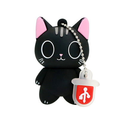 USB Flash Drive Dog-Themed Memory Stick, Silicone Animal Design, 8GB to 256GB, Compatible with Windows & Mac, Cute Cartoon Pug, Labrador, Bulldog USB 2.0 Pendrive for Storage