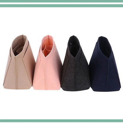 B0C39R3D12 Make up Organizer Felt Insert Bag for Women Handbag Travel Inner Purse Portable Cosmetic Bags fit Various Brand Bags