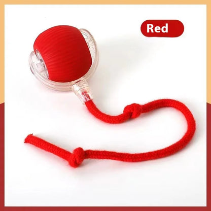 4.522 B0DH2G8ZJ6 Green Rechargeable Cat Toys Interactive Smart Pet Interaction Automatic Rolling Ball Toy Accessories for Cats Electric Dog Ball Things