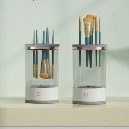 8.93 B0CQPDRYS8 3 In 1 Electric Makeup Brush Cleaner Automatic Spinner Makeup Brush Holder Stand Women Lazy Cleaning Brush Washer Quick Dry Tool