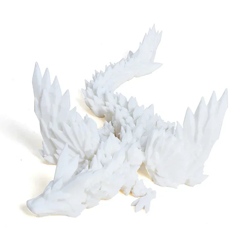 3d printing dragon ornaments sculpture flexible articulated figurines toys