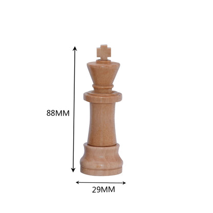 Chess-Themed USB Flash Drive 4GB to 128GB, Wooden Design, USB 2.0 Memory Stick for Business, Photography, Gifts, Wedding, Compatible with Windows Computers