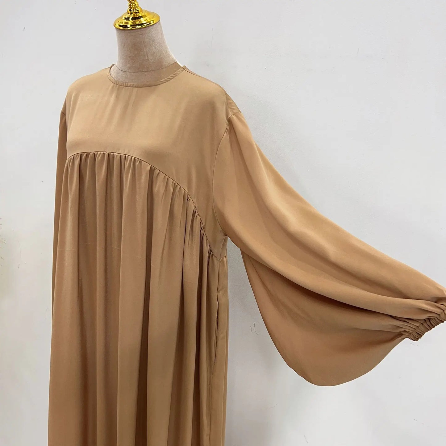 modest loose muslim dress abaya eid ramadan elegant with pocket for women, comfortable fit, stylish design, perfect for prayer and daily wear, various colors available