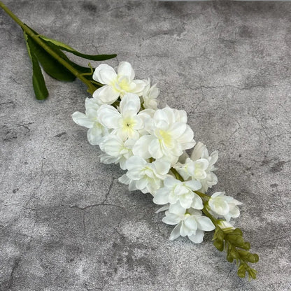 Artificial Hyacinth Floral Branch - Violet PP Material for Home Decoration, Wedding, Anniversary, Birthday, Bridal Shower, Indoor Use, Non-Toxic, Realistic Look