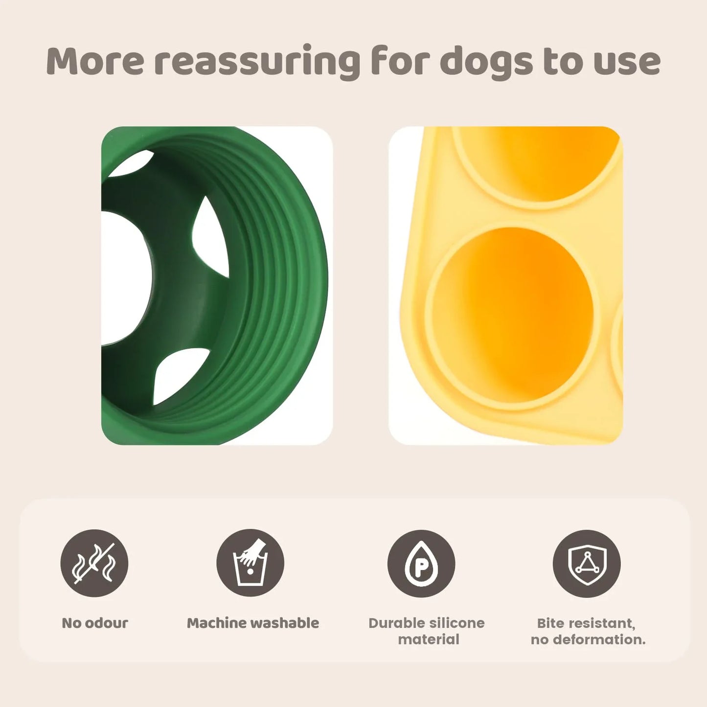 durable pet chew toy set - fillable rubber treat holders - dog teething toys for anxiety relief - cooling summer play for puppies and adult dogs