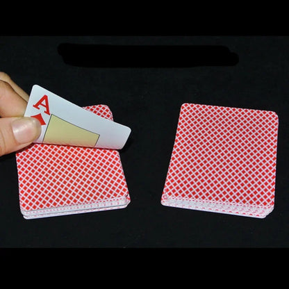 2 Sets/Lot Classic Poker Cards Big Typeface Plastic Waterproof Game Cards - Durable, Easy to Read, Perfect for Family Game Nights and Parties, Ideal for All Skill Levels