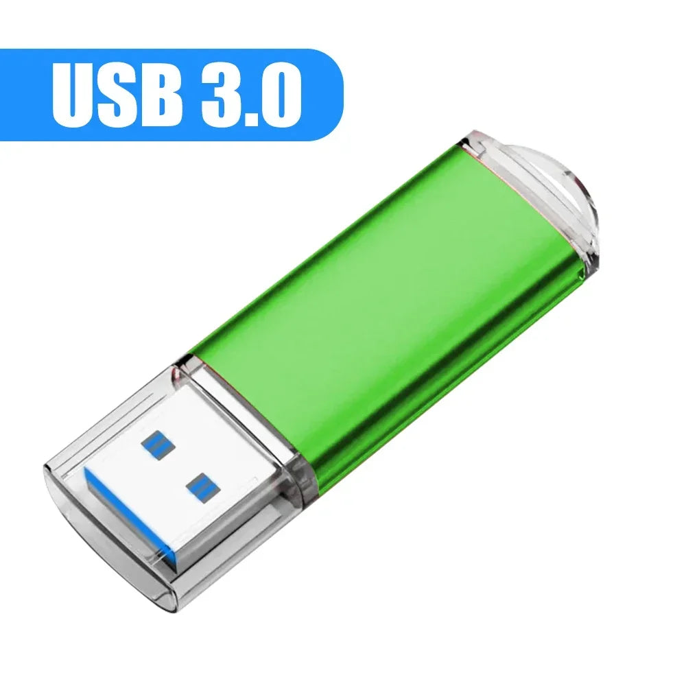 64gb usb 3.0 metal flash drive waterproof memory stick for pc, car, tv - high-speed data transfer, durable storage solution