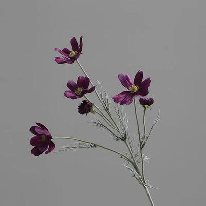 Artificial Gerbera Daisy Flower 60cm White Silk Stem for Home, Wedding, Table, Indoor Decor - Perfect for Anniversary, Baby Shower, Bridal Party, Birthday, Housewarming