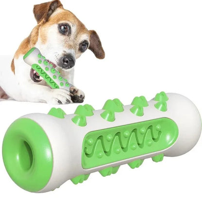 Durable Dog Chew Toy for Dental Health, Soft TPR Nylon, Plaque and Tartar Reduction, Teeth Cleaning Aid, Interactive for Puppies and Dogs, Suitable for All Breeds and Sizes