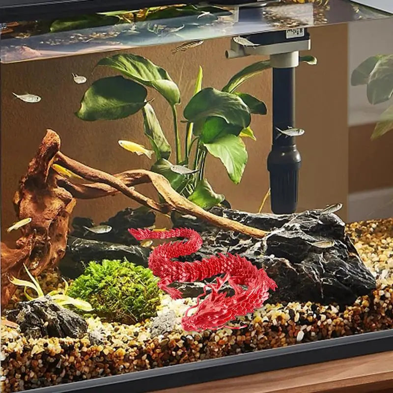 crystal dragon action figures 3d printed articulated dragon with egg dinosaur christmas fidget toy for girls kids easter basket