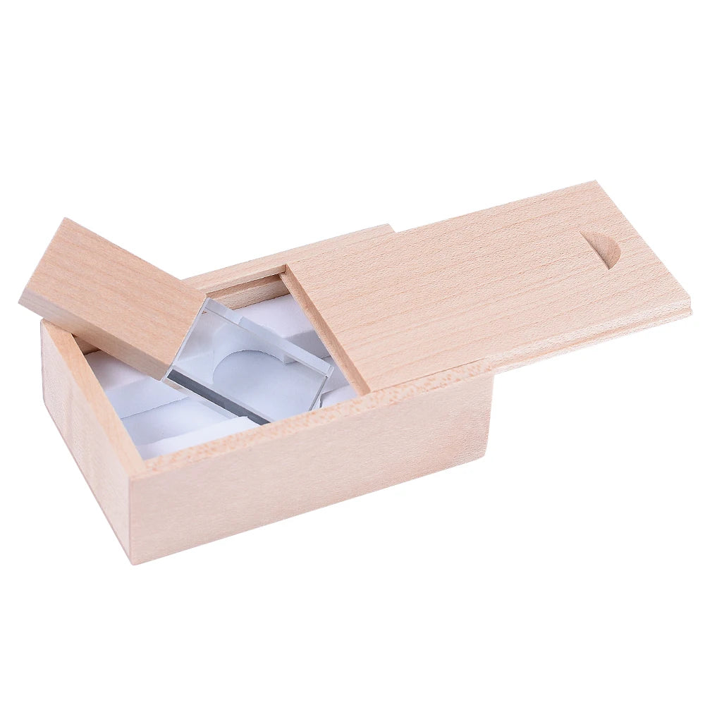 wooden usb flash drive memory stick 64gb, 32gb, 16gb, 8gb - high speed pendrive for laptops, cars, tvs - perfect for wedding, business, and creative gifts